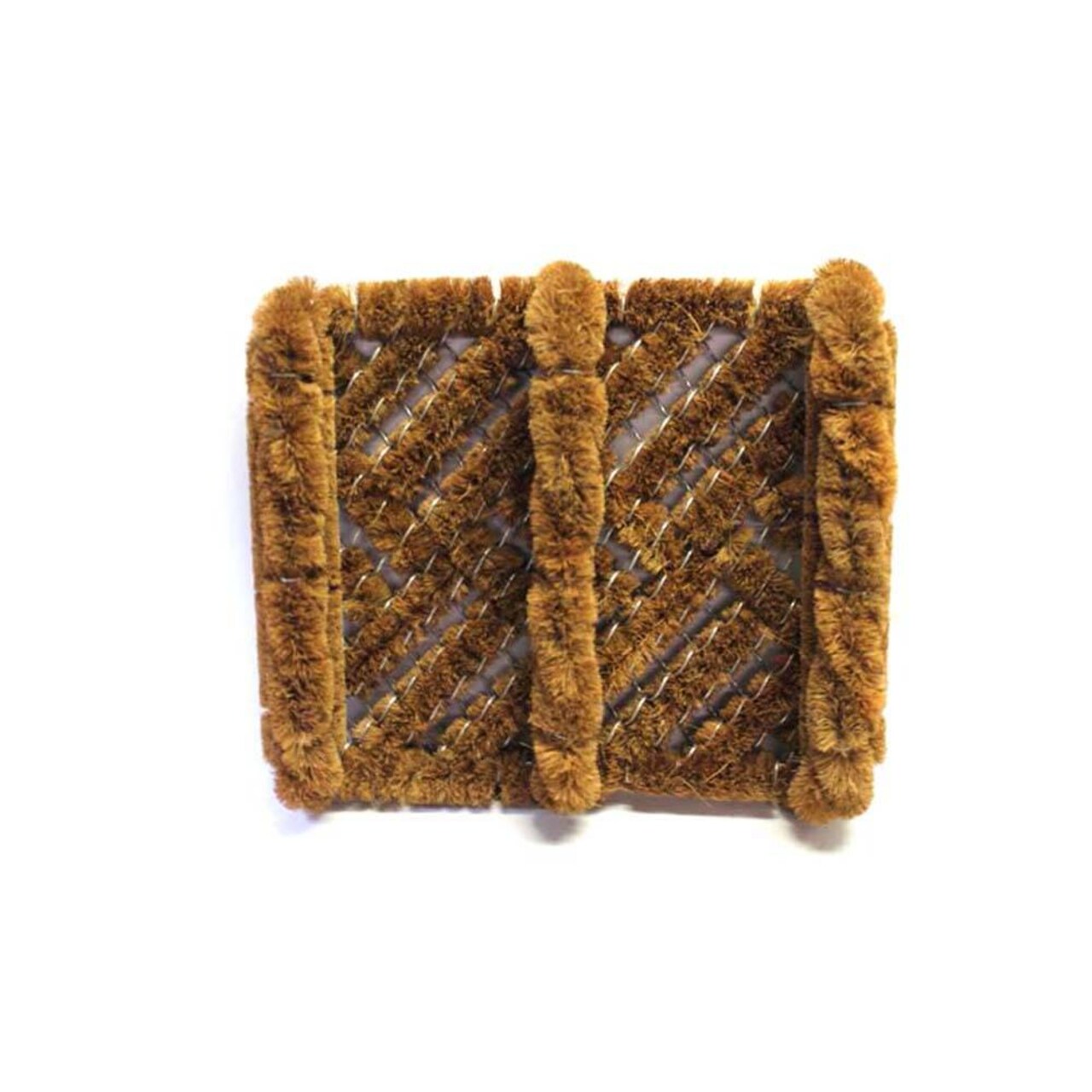 Estate Boot and Shoe Scraper Natural Coconut Fiber and Wire Brush Cleaner